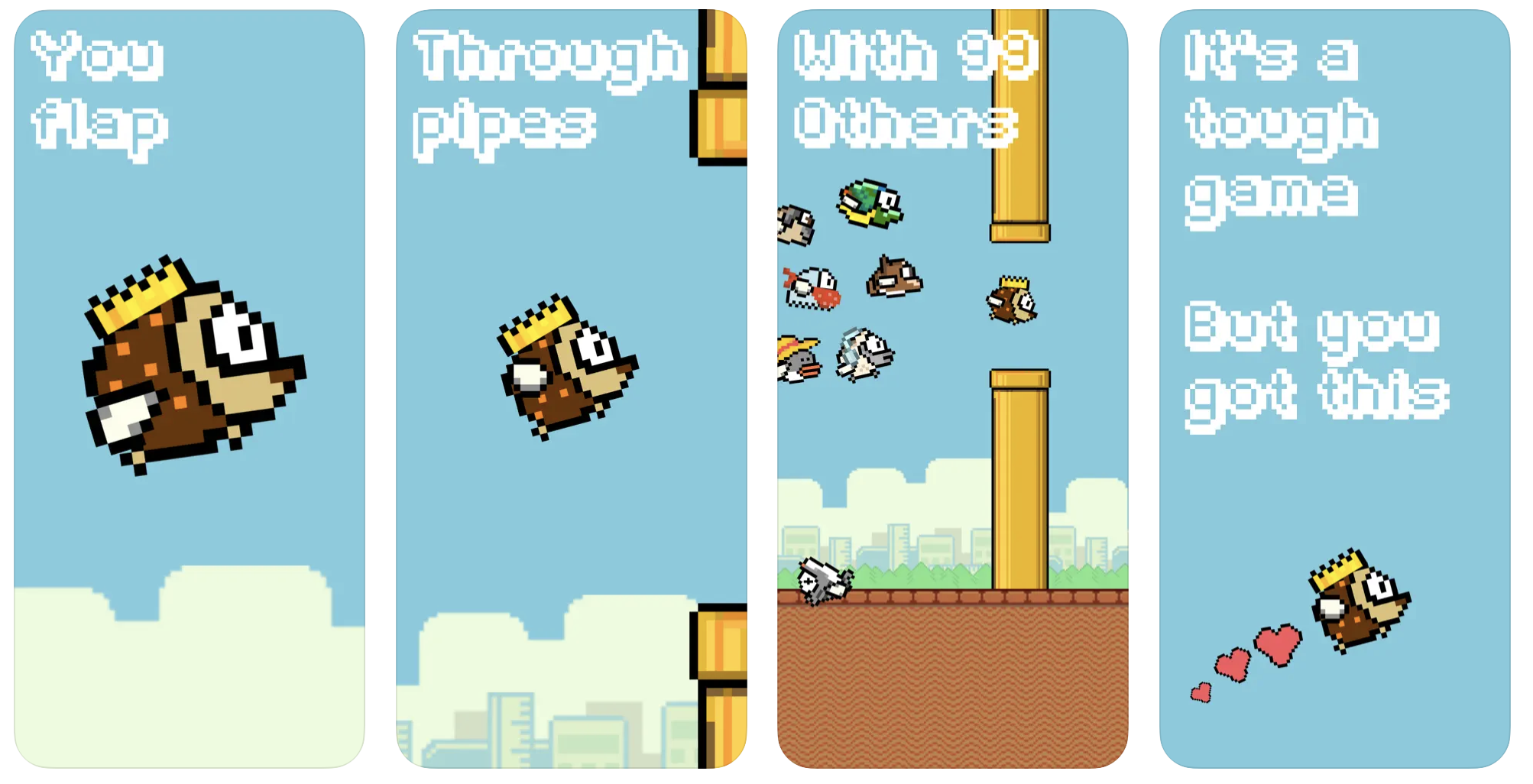 Flappy Royale: a new 'unforgiving' battle royale version of Flappy